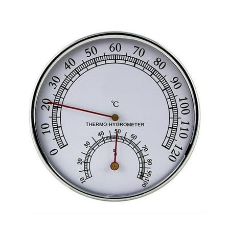 Younar 2-In-1 Sauna Thermometer Metal Housing Exquisite Dial Temperature Humidity Measurement Sauna Thermometer Hygrometer for Houses Offices Workshops
Younar 2-In-1 Sauna Thermometer Metal Housing Exquisite Dial Temperature Humidity Measurement Sauna Thermometer Hygrometer for Houses Offices Workshops