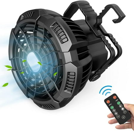 Iegefirm Portable Camping Fan Rechargeable Battery Operated Fan with LED Light Remote Control Outdoor Cooling Tent Fan
Iegefirm Portable Camping Fan Rechargeable Battery Operated Fan with LED Light Remote Control Outdoor Cooling Tent Fan