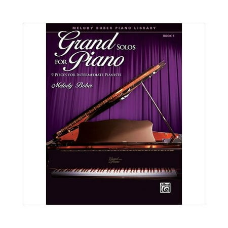 Alfred 00-30113 Grand Solos for Piano- Book 5 - Music Book