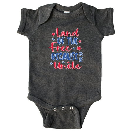 Inktastic Memorial Day Land of The Free Because Of My Uncle Gift Baby Boy or Baby Girl Bodysuit
Inktastic Memorial Day Land of The Free Because Of My Uncle Gift Baby Boy or Baby Girl Bodysuit