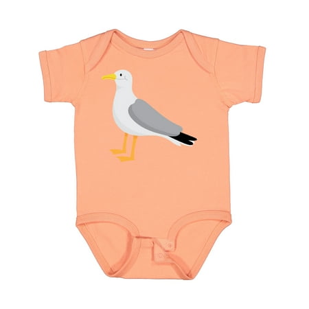 Inktastic Funny Seagull Bird Gift Baby Boy or Baby Girl Bodysuit