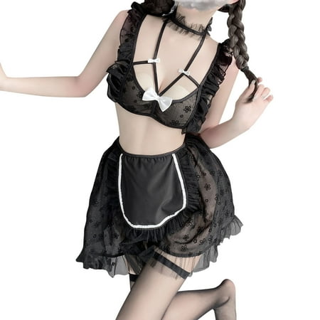 cuitcosohg Underwear Sets for Women Sexy Lingerie for Women Translucent Floral Sling Sweet Bunny Suit Thong Short Skirt Lace Encanto Dress for Girls
cuitcosohg Underwear Sets for Women Sexy Lingerie for Women Translucent Floral Sling Sweet Bunny Suit Thong Short Skirt Lace Encanto Dress for Girls