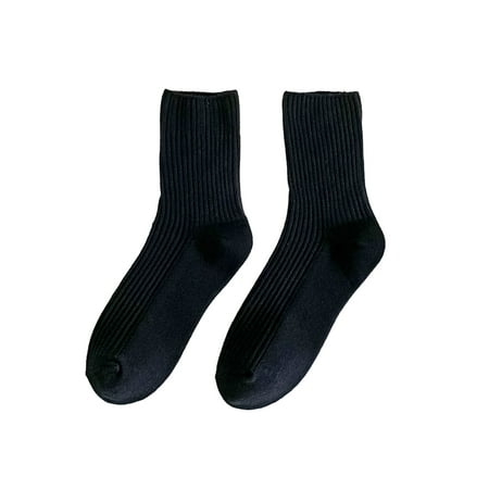 Eyicmarn Women s Middle Tube Socks Solid Color Ribbed Texture Socks Indoor Outdoor Warm Short Socks
Eyicmarn Women s Middle Tube Socks Solid Color Ribbed Texture Socks Indoor Outdoor Warm Short Socks
