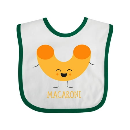 Inktastic Cute Kawaii Macaroni Gift Baby Boy or Baby Girl Bib
