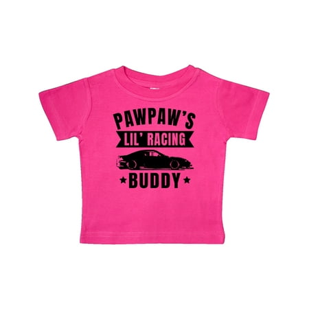 Inktastic Pawpaw s Lil Racing Buddy with Car Silhouette Gift Baby Boy or Baby Girl T-Shirt
Inktastic Pawpaw s Lil Racing Buddy with Car Silhouette Gift Baby Boy or Baby Girl T-Shirt