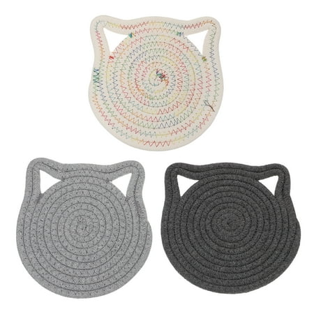 3 Pcs Durable Placemats Insulation Mats for Table Bowls Plates Cups (Assorted Color)
3 Pcs Durable Placemats Insulation Mats for Table Bowls Plates Cups (Assorted Color)