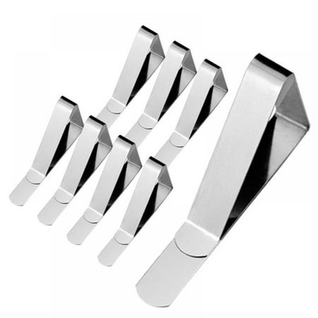 Newway 8 Pack Multi-function Stainless Steel Tablecloth Clip Tables Cover Clip Holder Cloth Wedding Table Cover Holder Tablecloth Stable Clips
Newway 8 Pack Multi-function Stainless Steel Tablecloth Clip Tables Cover Clip Holder Cloth Wedding Table Cover Holder Tablecloth Stable Clips