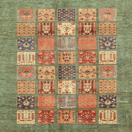 Ahgly Company Indoor Square Abstract Brass Green Area Rugs 4 Square 
Ahgly Company Indoor Square Abstract Brass Green Area Rugs 4 Square