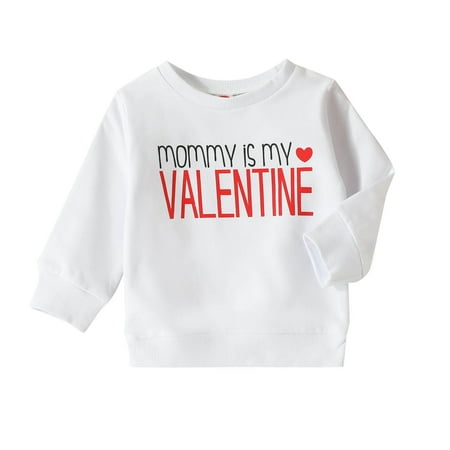 Qufokar Clothes for Baby 6 To 9 Months Boy Fleece Baby Valentine S Day Kids Toddler Baby Boys Girls Letter Long Sleeve Sweatshirt Pullover Tops Outfit
Qufokar Clothes for Baby 6 To 9 Months Boy Fleece Baby Valentine S Day Kids Toddler Baby Boys Girls Letter Long Sleeve Sweatshirt Pullover Tops Outfit