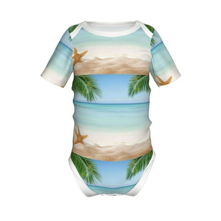 Gaeub Starfish in Beach Print Infant Climbing Onesie Toddler Outfit Newborn Baby Bodysuit Baby Boy Girl Clothes -12 Months
Gaeub Starfish in Beach Print Infant Climbing Onesie Toddler Outfit Newborn Baby Bodysuit Baby Boy Girl Clothes -12 Months