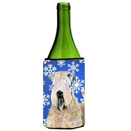 Wheaten Terrier Soft Coated Winter Snowflakes Holiday Wine bottle sleeve Hugger 24 oz.
Wheaten Terrier Soft Coated Winter Snowflakes Holiday Wine bottle sleeve Hugger 24 oz.