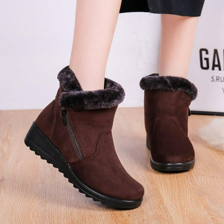 Snow Women Boots Soft Ladies Shoes zipper Platform Shoes Woman Punk Warm Waterproof Ankle Boots New Winter Boots Botas Mujer
Snow Women Boots Soft Ladies Shoes zipper Platform Shoes Woman Punk Warm Waterproof Ankle Boots New Winter Boots Botas Mujer