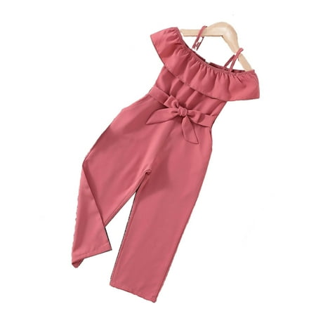 Boho Plain Cold Shoulder Wide Leg Short Sleeve Pink Toddler Girls Jumpsuits (Girl s)
Boho Plain Cold Shoulder Wide Leg Short Sleeve Pink Toddler Girls Jumpsuits (Girl s)