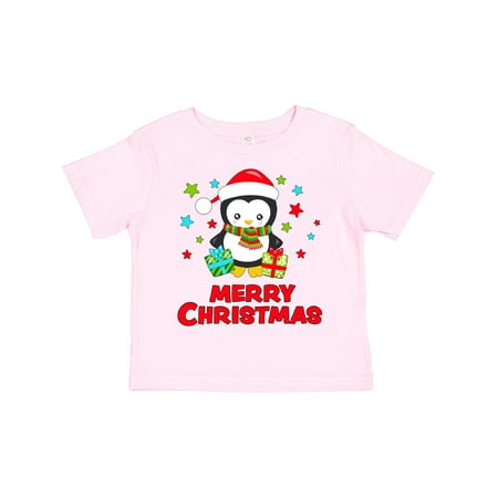 Inktastic Merry Christmas Penguin in Santa Hat with Gifts Gift Toddler Boy or Toddler Girl T-Shirt
Inktastic Merry Christmas Penguin in Santa Hat with Gifts Gift Toddler Boy or Toddler Girl T-Shirt