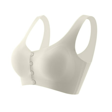 YDKZYMD Women Basic T-Shirt Bra Wireless With Lightly Lined Full-Coverage Bra Front Closure Stretch Demi Bra Push Up Comfort Soft Bras
YDKZYMD Women Basic T-Shirt Bra Wireless With Lightly Lined Full-Coverage Bra Front Closure Stretch Demi Bra Push Up Comfort Soft Bras