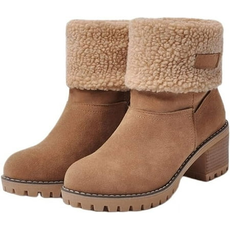 hotio 2024 Winter Boots for Women Suede Boots Faux Fur Lined Snow Boots Block Heel Booties Warm Winter Mid Calf Ankle Boot
hotio 2024 Winter Boots for Women Suede Boots Faux Fur Lined Snow Boots Block Heel Booties Warm Winter Mid Calf Ankle Boot