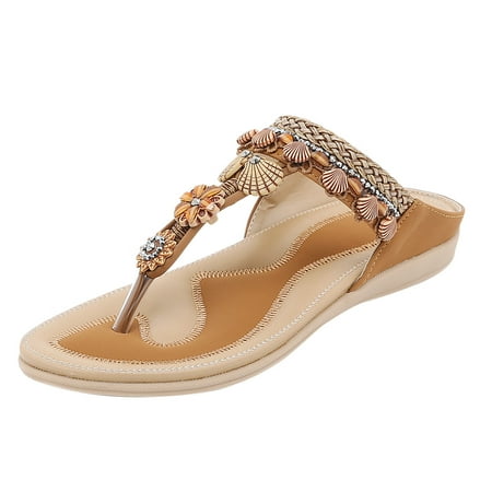 Womens Sandals Womens Sandals Flip Flops for Women With Arch Support Comfort Slip On Casual Bohemia Beach Rhinestone Sandal Ladies Travel Walking Flats Shoes Women S Sandals Pu Brown 40
Womens Sandals Womens Sandals Flip Flops for Women With Arch Support Comfort Slip On Casual Bohemia Beach Rhinestone Sandal Ladies Travel Walking Flats Shoes Women S Sandals Pu Brown 40