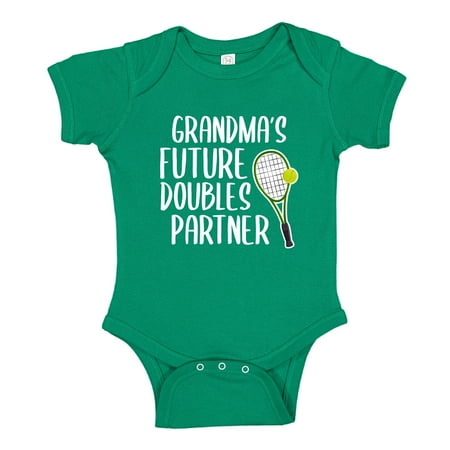 Grandma s Future Doubles Partner Baby Bodysuit One Piece 18 mo Kelly Green
Grandma s Future Doubles Partner Baby Bodysuit One Piece 18 mo Kelly Green