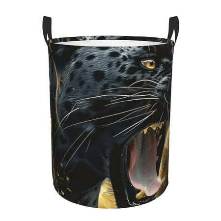 Animal art lens Circular laundry basket dirty clothes basket with handle waterproof circular basket lightweight storage basket blanket sorting basket
Animal art lens Circular laundry basket dirty clothes basket with handle waterproof circular basket lightweight storage basket blanket sorting basket
