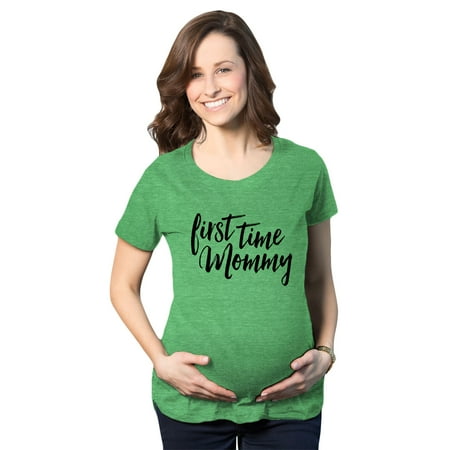 Maternity First Time Mommy Pregnancy T shirt Cute Belly Bump Tee Mother To Be (Heather Green) - 3XL
Maternity First Time Mommy Pregnancy T shirt Cute Belly Bump Tee Mother To Be (Heather Green) - 3XL