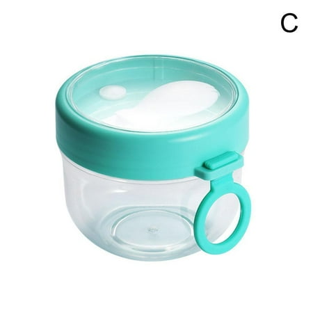 Overnight Oats Container Oatmeal Containers With Lids Portable Oatmeal Cups|