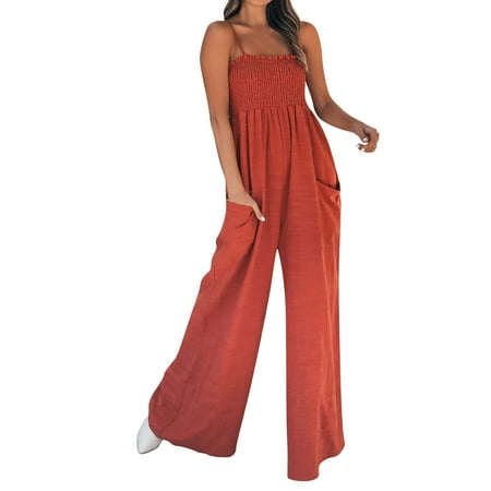 NECHOLOGY Winter Jumpsuits For Women Women s Summer Short Sleeve Striped Jumpsuit Rompers with Pockets Short Pant Rompers Pajamas Red Large
NECHOLOGY Winter Jumpsuits For Women Women s Summer Short Sleeve Striped Jumpsuit Rompers with Pockets Short Pant Rompers Pajamas Red Large