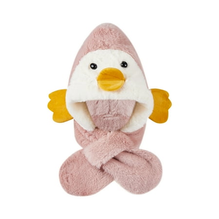 Sunisery Kids Winter Hat with Scarf Toddler Girls Boys Cartoon Duck Warm Ear Protection Plush Hat and Scarf
Sunisery Kids Winter Hat with Scarf Toddler Girls Boys Cartoon Duck Warm Ear Protection Plush Hat and Scarf