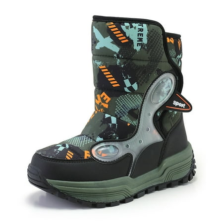 Boys Casual Waterproof Snow Boots High Top Non-slip Cartoon Print Boots With Platform For Winter Outdoor
Boys Casual Waterproof Snow Boots High Top Non-slip Cartoon Print Boots With Platform For Winter Outdoor