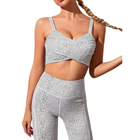 Tapsier Womens Sports Yoga Bra Crop Tops Vest Running Gym Exercise Stretch Activewear
Tapsier Womens Sports Yoga Bra Crop Tops Vest Running Gym Exercise Stretch Activewear