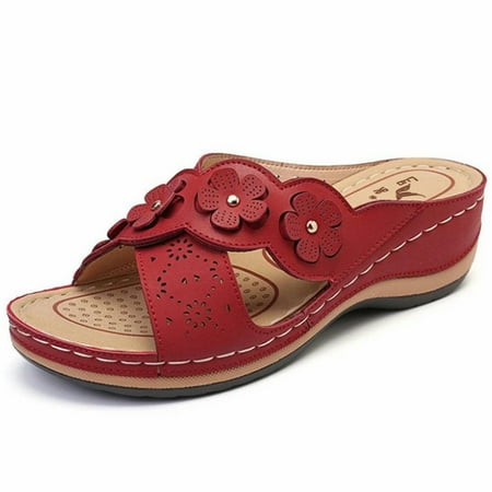 Mepaouo Womens Sandals Open Toe Floral Deraction Beach Sandals Water Resistant Lightweight Flat Sandals
Mepaouo Womens Sandals Open Toe Floral Deraction Beach Sandals Water Resistant Lightweight Flat Sandals