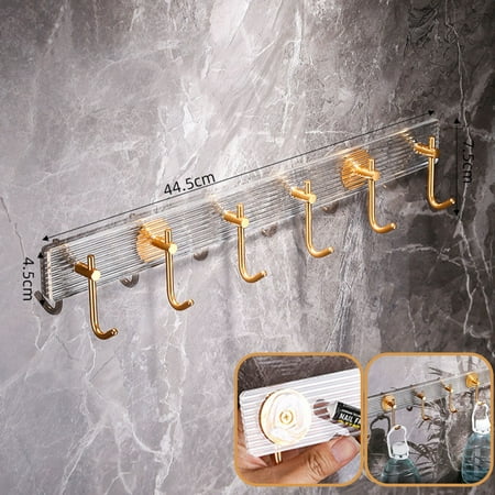 Lierteer Acrylic Wall Hook Strong Self Adhesive Sticky Hook Bathroom Clothes Hanging
Lierteer Acrylic Wall Hook Strong Self Adhesive Sticky Hook Bathroom Clothes Hanging