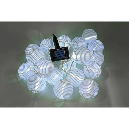 Porpora Solar LED 20 PC Lanterns String Lights, Waterproof Outdoor Decorative Stringed LED String Lights Lanterns for Party,Christmas,Garden,Patio,Halloween, Decoration