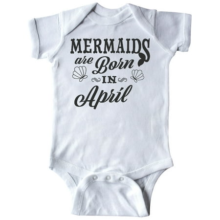 Inktastic Mermaids are born in April Birthday Gift Baby Boy or Baby Girl Bodysuit
Inktastic Mermaids are born in April Birthday Gift Baby Boy or Baby Girl Bodysuit