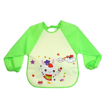 RPVATI Baby Toddlers Long Sleeve Waterproof Bib Crewneck Cartoon Print Feeding Bib 1-4Y
RPVATI Baby Toddlers Long Sleeve Waterproof Bib Crewneck Cartoon Print Feeding Bib 1-4Y