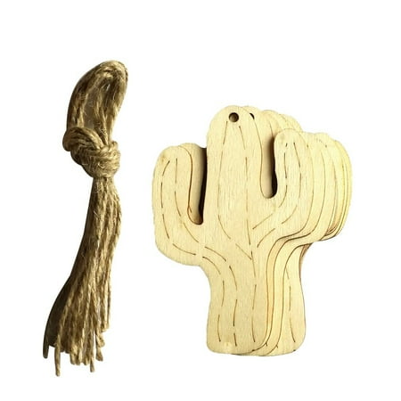 HOMEMAXS 10pcs Natural Wooden Cactus Ornaments Rustic Favor Wood Craft Hanging Decor Embellishments
HOMEMAXS 10pcs Natural Wooden Cactus Ornaments Rustic Favor Wood Craft Hanging Decor Embellishments