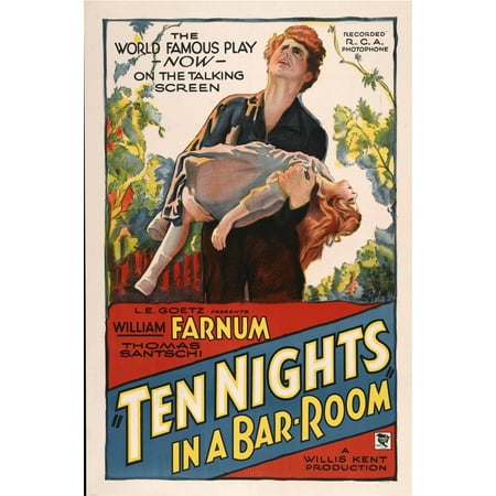 Ten Nights In A Barroom Poster Art 1931 Movie Poster Masterprint