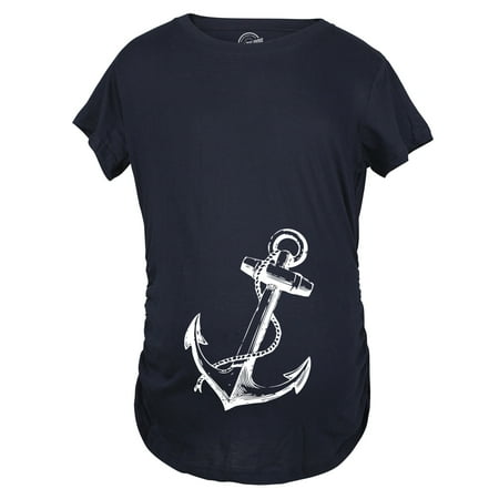 Maternity Anchor Baby Bump Nautical Pregnancy Annoucement Shower Gift T shirt (Navy) - M
Maternity Anchor Baby Bump Nautical Pregnancy Annoucement Shower Gift T shirt (Navy) - M