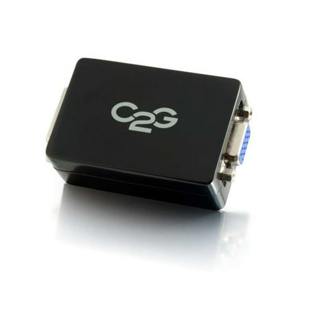 C2g Pro Dvi-d To Vga Adapter Converter - 1 X Dvi-d (dual-link) Female Digital Video - 1 X Hd-15 Female Vga - Black (40724)