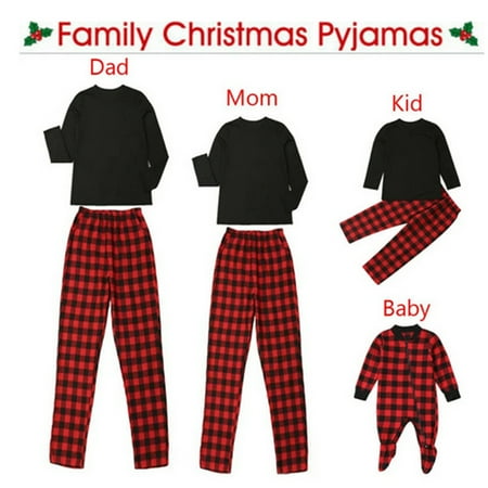 Matching Family Pajamas Sets Buffalo Plaid Christmas PJ s Tee Pants Loungewear for Women Men Baby Kids
Matching Family Pajamas Sets Buffalo Plaid Christmas PJ s Tee Pants Loungewear for Women Men Baby Kids