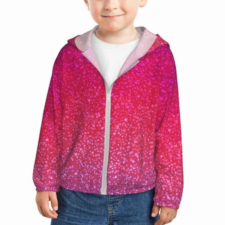 Ocsxa Light Purple Glitter Print Kids Active Zipper Sun Protection Jacket Boys Girls Hooded Cooling Shirt-3 Years
Ocsxa Light Purple Glitter Print Kids Active Zipper Sun Protection Jacket Boys Girls Hooded Cooling Shirt-3 Years
