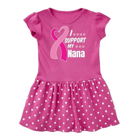 Inktastic Breast Cancer Awareness I Support My Nana with Pink Ribbon Gift Baby Girl Dress
Inktastic Breast Cancer Awareness I Support My Nana with Pink Ribbon Gift Baby Girl Dress
