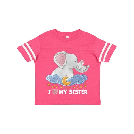 Inktastic I Love My Sister Cute Elephants with Moon and Stars Gift Toddler Boy or Toddler Girl T-Shirt
Inktastic I Love My Sister Cute Elephants with Moon and Stars Gift Toddler Boy or Toddler Girl T-Shirt