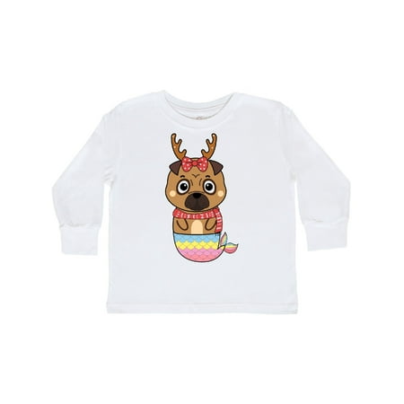 Inktastic Pug Christmas Mermaid Gift Toddler Boy or Toddler Girl Long Sleeve T-Shirt
Inktastic Pug Christmas Mermaid Gift Toddler Boy or Toddler Girl Long Sleeve T-Shirt