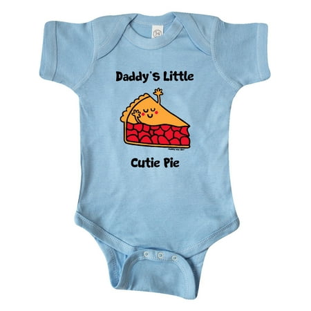 Inktastic Daddys s little Cutie Pie Gift Baby Boy or Baby Girl Bodysuit