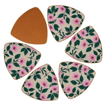 YZUOUZY Home Decor Coaster for Desk set of 6 Triangle Microfiber Leather Cool Coasters Floral Flower Peony
YZUOUZY Home Decor Coaster for Desk set of 6 Triangle Microfiber Leather Cool Coasters Floral Flower Peony