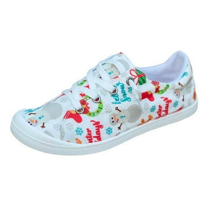 Low Top Christmas Canvas Sneaker Non-slipped and Wear Resistant Suitable for Indoor Outdoor
Low Top Christmas Canvas Sneaker Non-slipped and Wear Resistant Suitable for Indoor Outdoor