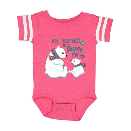 Inktastic My Big Bro Loves Me- cute polar bears Gift Baby Boy or Baby Girl Bodysuit
Inktastic My Big Bro Loves Me- cute polar bears Gift Baby Boy or Baby Girl Bodysuit