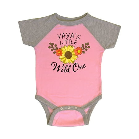 Inktastic Yaya s Little Wild One with Beautiful Sunflower Gift Baby Boy or Baby Girl Bodysuit
Inktastic Yaya s Little Wild One with Beautiful Sunflower Gift Baby Boy or Baby Girl Bodysuit