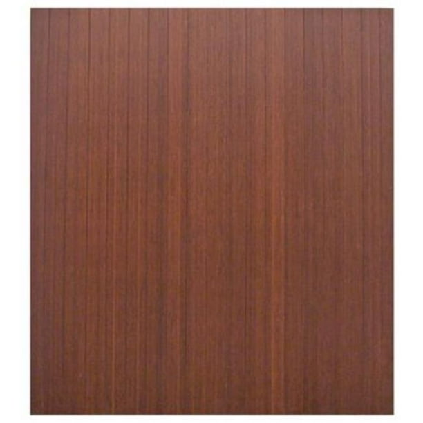 Bamboo Deluxe Roll-Up Chairmat, 43" x 48", no lip