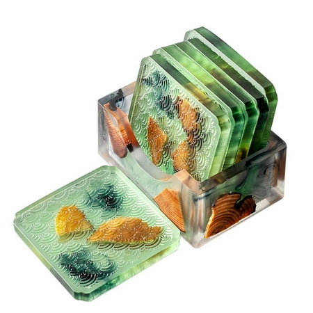 1 Set Resin Coasters Heat-Resistant Placemats Mat Tea Coffee Cup Pad Waterproof Non- Table Decor Tableware Pad 3
1 Set Resin Coasters Heat-Resistant Placemats Mat Tea Coffee Cup Pad Waterproof Non- Table Decor Tableware Pad 3